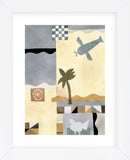 Checkerboard Travel I (Framed) -  Muriel Verger - McGaw Graphics