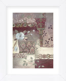 Plum Paisley (Framed) -  Muriel Verger - McGaw Graphics