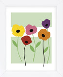 Perky Poppies (Framed) -  Muriel Verger - McGaw Graphics