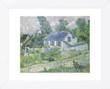 Houses at Auvers, 1890  (Framed) -  Vincent van Gogh - McGaw Graphics