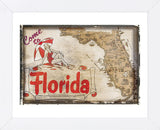 Come to Florida (Framed) -  Vintage Vacation - McGaw Graphics