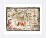 Aloha Hawaii (Framed) -  Vintage Vacation - McGaw Graphics