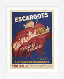 Escargots Menetrel (Framed) -  Vintage Posters - McGaw Graphics