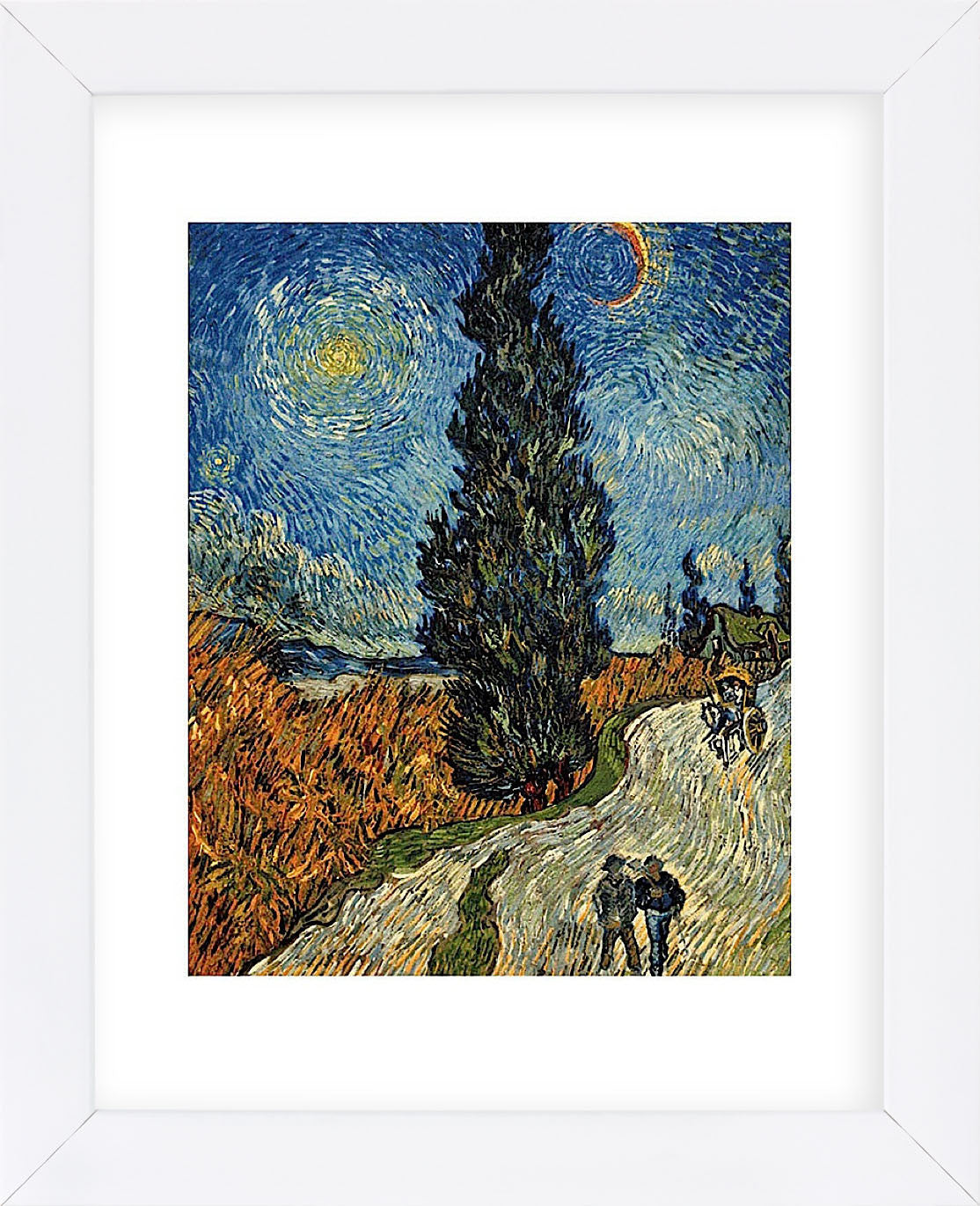 【ゴッホ展】BE@RBRICK Van Gogh Country Road Bearbrick Van Gogh (Country Road in Provence by Night) 100