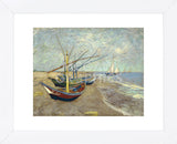 Boats Saintes-maries (Framed) -  Vincent van Gogh - McGaw Graphics