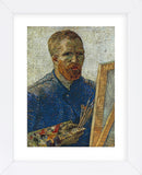 Self Portrait in Front of Easel (Framed) -  Vincent van Gogh - McGaw Graphics