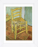 Van Gogh's Chair  (Framed) -  Vincent van Gogh - McGaw Graphics