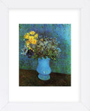 Vase with Lilacs, Daisies and Anemone (Framed) -  Vincent van Gogh - McGaw Graphics