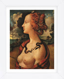 Portrait of Simonetta Vespucci,  c. 1480 (Framed) -  Piero di Cosimo Vespucci - McGaw Graphics