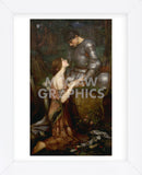 Lamia (Framed) -  J.W. Waterhouse - McGaw Graphics