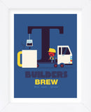 Builders Brew (Framed) -  Spencer Wilson - McGaw Graphics