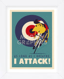 Attack (Framed) -  Spencer Wilson - McGaw Graphics