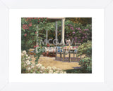 Posy Patio  (Framed) -  David Weiss - McGaw Graphics