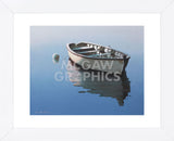 Lonely Boat (Framed) -  Zhen-Huan Lu - McGaw Graphics