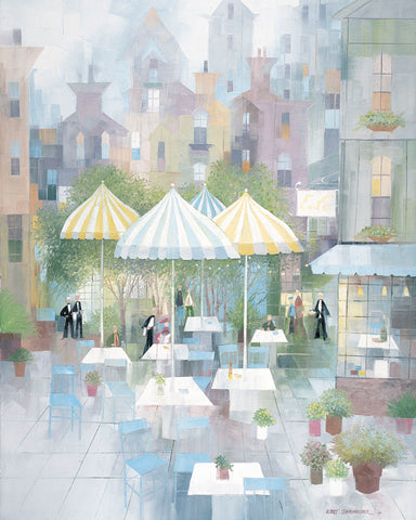 Cafe Montmartre -  Albert Swayhoover - McGaw Graphics