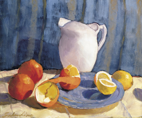 Pitcher with Tangelos and Lemons -  Tony Saladino - McGaw Graphics