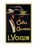 L. Voisin Cafes & Chocolats, 1935 -  Noel Saunier - McGaw Graphics