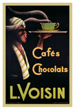 L. Voisin Cafes & Chocolats, 1935 -  Noel Saunier - McGaw Graphics