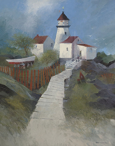 Path to the Lighthouse -  Albert Swayhoover - McGaw Graphics