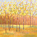 Yellow and Green Trees (center) -  Libby Smart - McGaw Graphics
