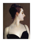 Madame X (detail) -  John Singer Sargent - McGaw Graphics