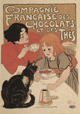 Compagnie Francaise des Chocolats -  Theophile-Alexandre Steinlen - McGaw Graphics