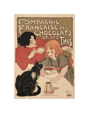 Compagnie Francaise des Chocolats -  Theophile-Alexandre Steinlen - McGaw Graphics