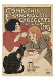Compagnie Francaise des Chocolats -  Theophile-Alexandre Steinlen - McGaw Graphics