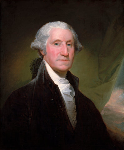 Portrait of George Washington, 1795 -  Gilbert Stuart - McGaw Graphics
