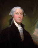 Portrait of George Washington, 1795 -  Gilbert Stuart - McGaw Graphics