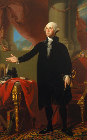 George Washington (Lansdowne Portrait), 1796 -  Gilbert Stuart - McGaw Graphics