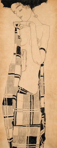 Standing Girl -  Egon Schiele - McGaw Graphics