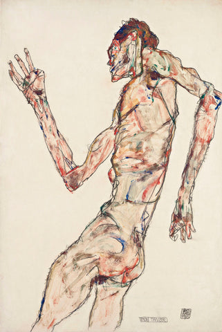 The Dancer -  Egon Schiele - McGaw Graphics