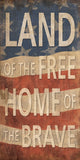 Land of the Free Home of the Brave -  Sparx Studio - McGaw Graphics