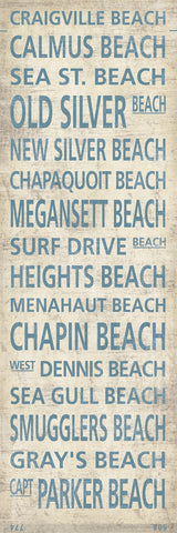 Cape Cod Beach Towns I -  Sparx Studio - McGaw Graphics