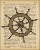 Nautical Series - Ship Wheel -  Sparx Studio - McGaw Graphics