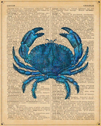 Vintage Crab -  Sparx Studio - McGaw Graphics