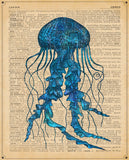 Vintage Jellyfish -  Sparx Studio - McGaw Graphics