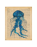 Vintage Jellyfish -  Sparx Studio - McGaw Graphics