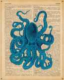 Vintage Octopus -  Sparx Studio - McGaw Graphics