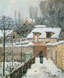 Snow at Louveciennes, 1874 -  Alfred Sisley - McGaw Graphics