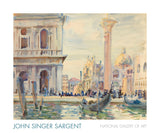The Piazzetta, c. 1911 -  John Singer Sargent - McGaw Graphics
