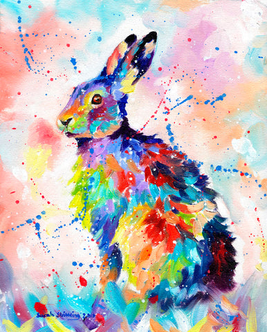 Color Hare -  Sarah Stribbling - McGaw Graphics