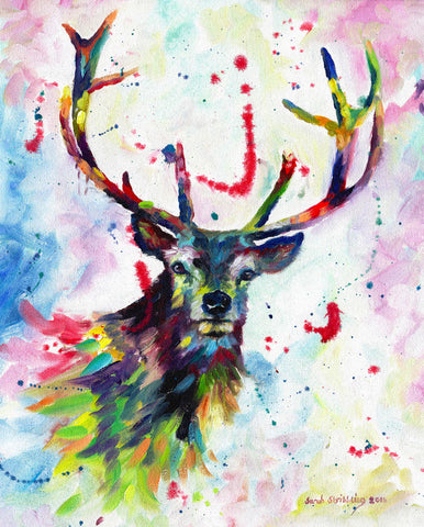 Color Stag -  Sarah Stribbling - McGaw Graphics