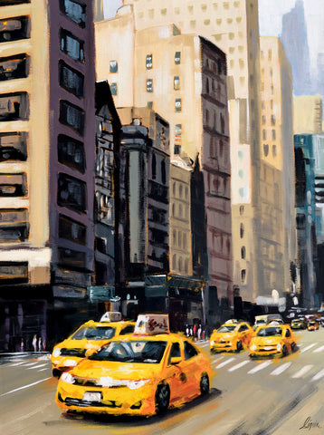 New York Taxi 1 -  Robert Seguin - McGaw Graphics