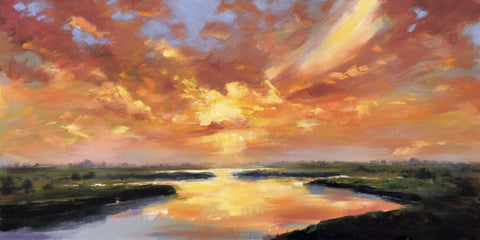 Sunset Reflection -  Robert Seguin - McGaw Graphics