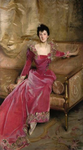 Mrs. Hugh Hammersley, 1892 -  John Singer Sargent - McGaw Graphics