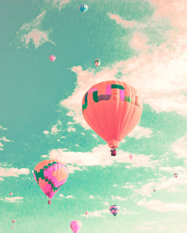 Colorful Hot Air Balloons -  Summer Photography - McGaw Graphics