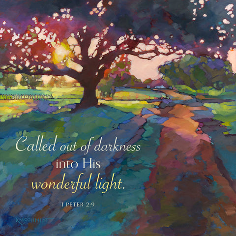 Solace (Called out of darkness...) -  Karen Mathison Schmidt - McGaw Graphics