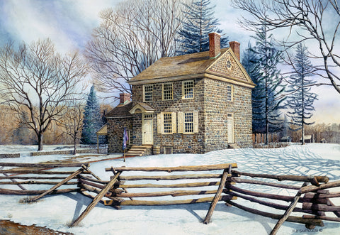 Winter at Valley Forge -  Nick Santoleri - McGaw Graphics